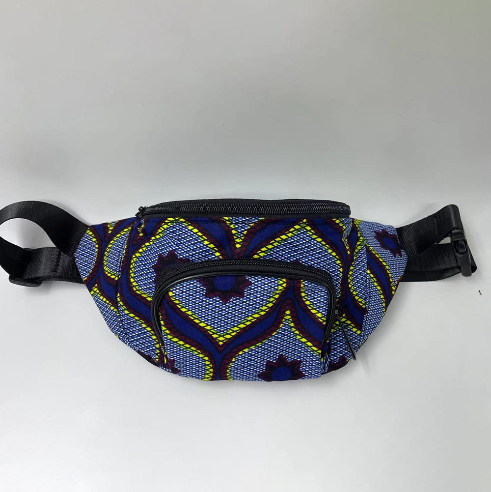 African Print Waist Bag Fanny Pack