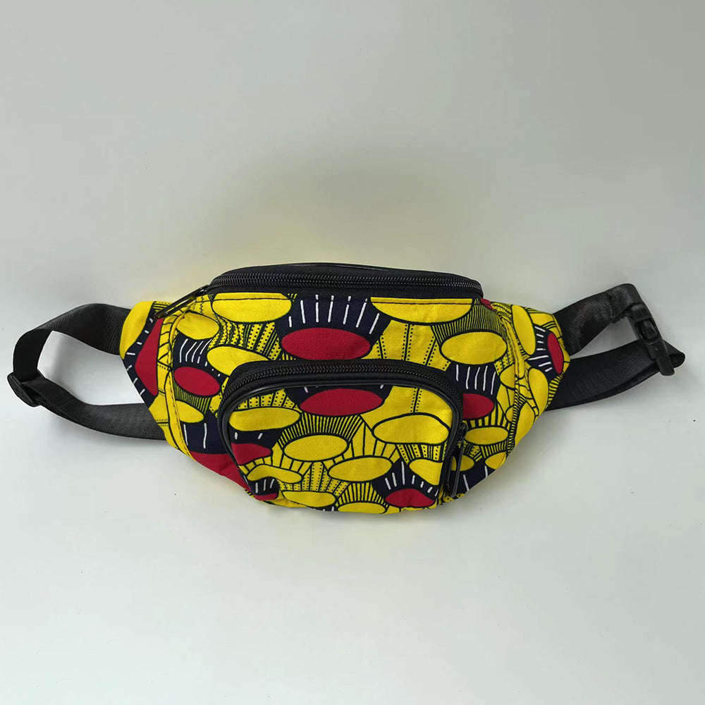 African Print Waist Bag Fanny Pack