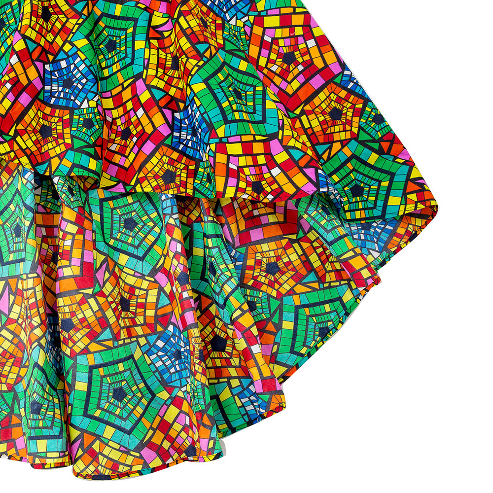 African Ankara Print Skirt For Women