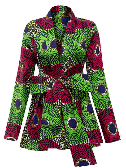 african jacket for ladies ankara print