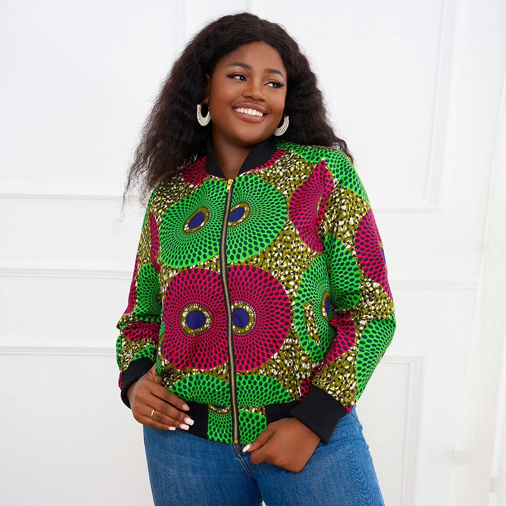 African Ankara Print Jacket For unisex