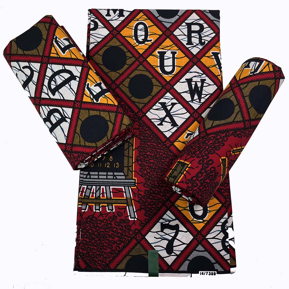 African Wax Fabric Holland 100%Cotton