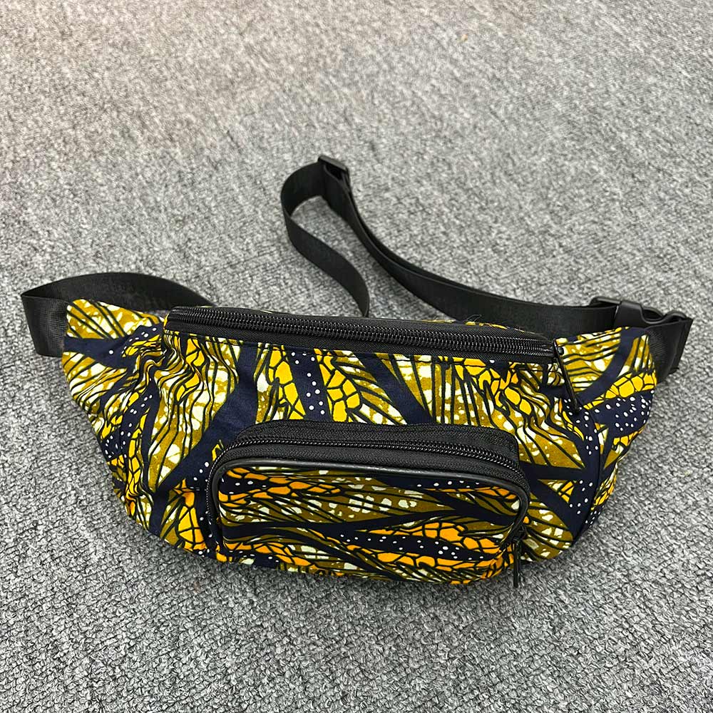 African Print Waist Bag Fanny Pack