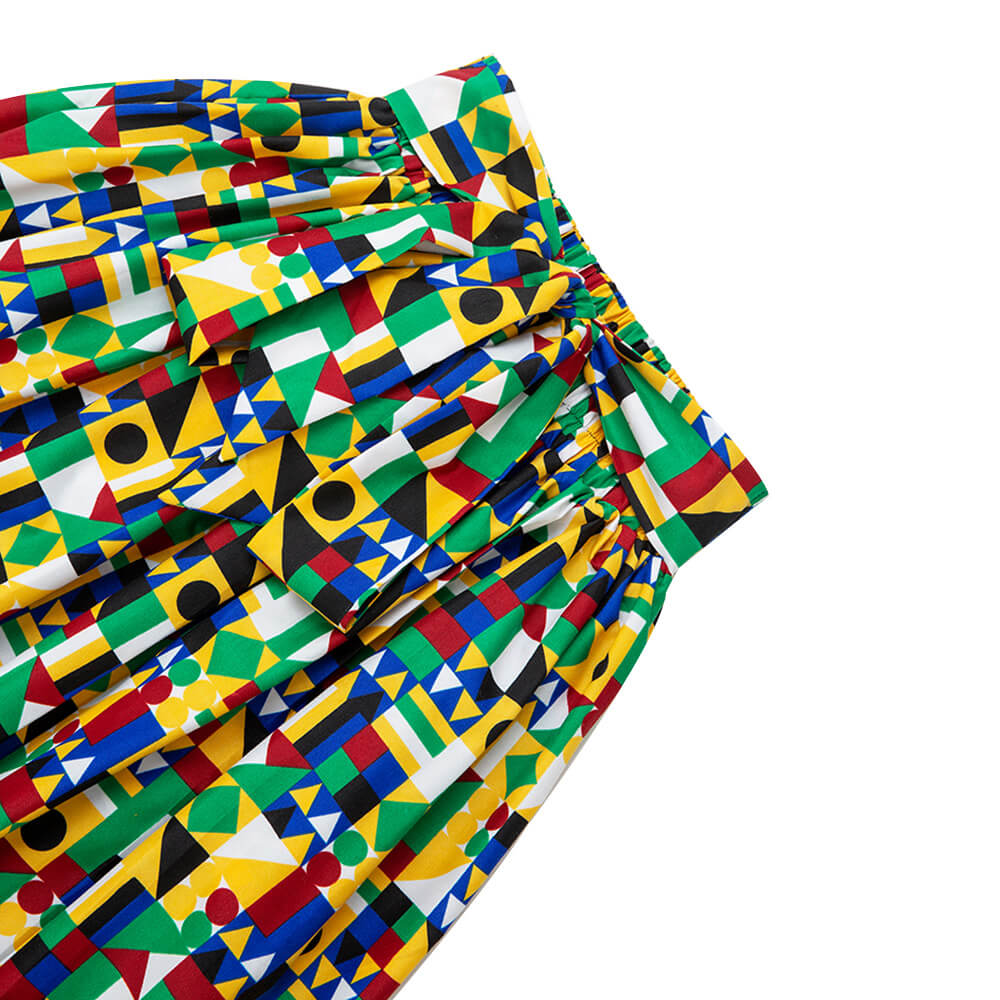 African Ankara Wax Print Skirt