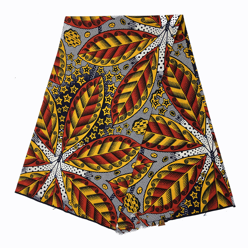 Vlisco Dutch Wax Hollandais Red